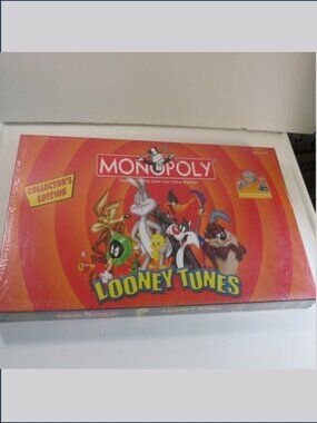 Monopoly Looney Tunes Collector's Edition by USAopoly 2003 IN WRAPPER